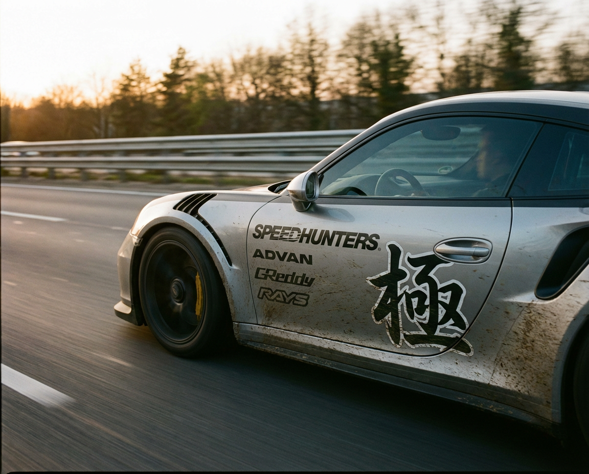 車・バイク・自転車・バス・トラック用（Car Sticker）